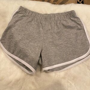 New without tags grey dolphin athletic lounge shorts